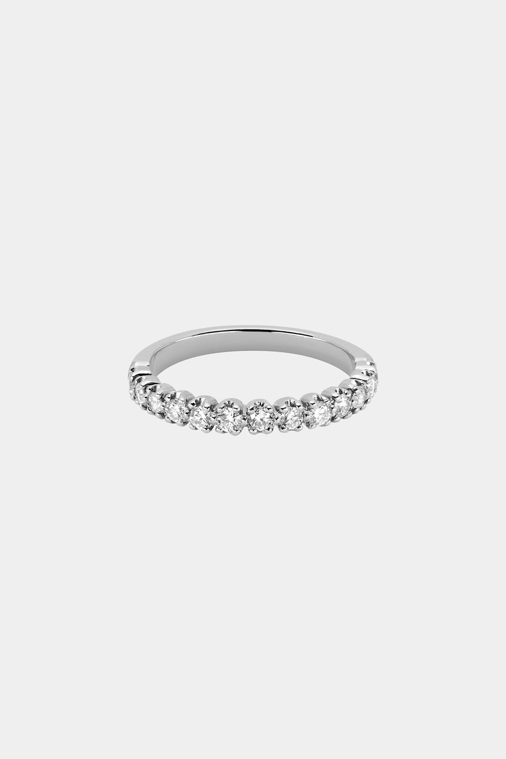 0.15 TCW Round Milgrain Lab Grown Diamond Wedding Band