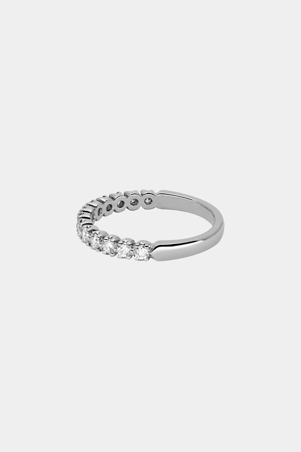 0.15 TCW Round Milgrain Lab Grown Diamond Wedding Band
