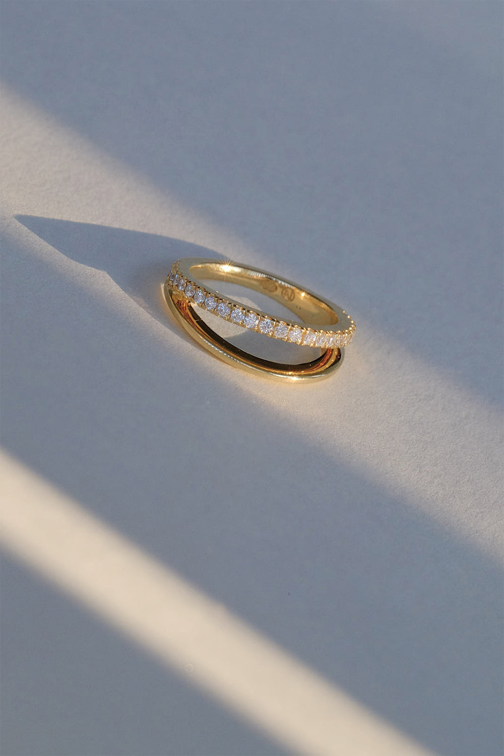 0.15 TCW Round Milgrain Lab Grown Diamond Wedding Band