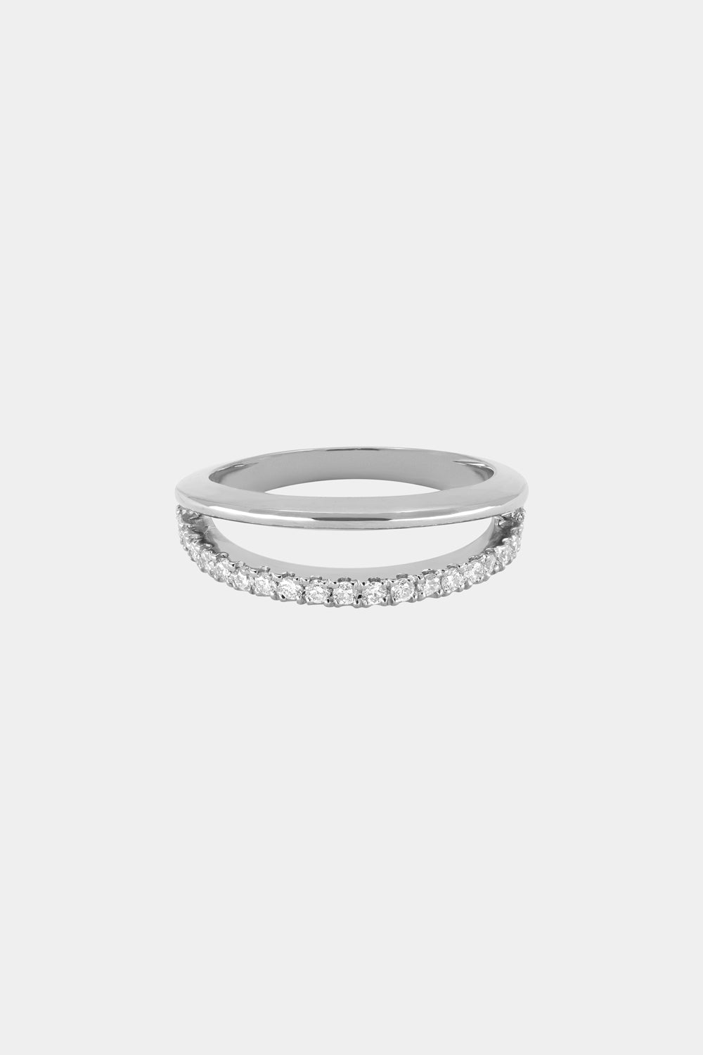 0.15 TCW Round Milgrain Lab Grown Diamond Wedding Band