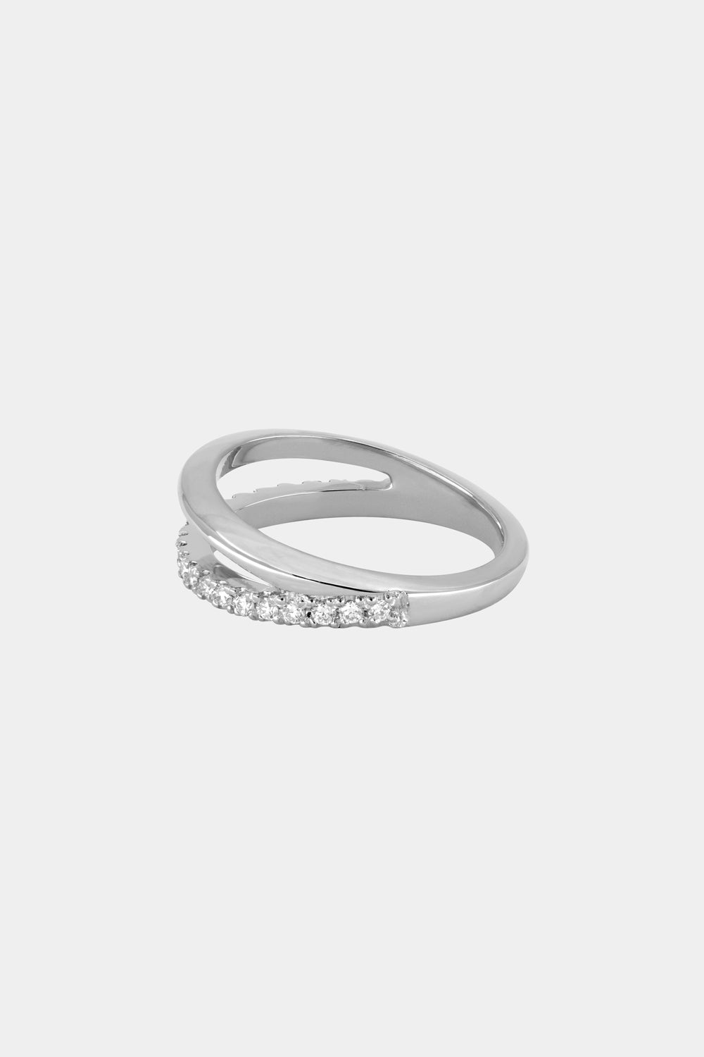 0.15 TCW Round Milgrain Lab Grown Diamond Wedding Band