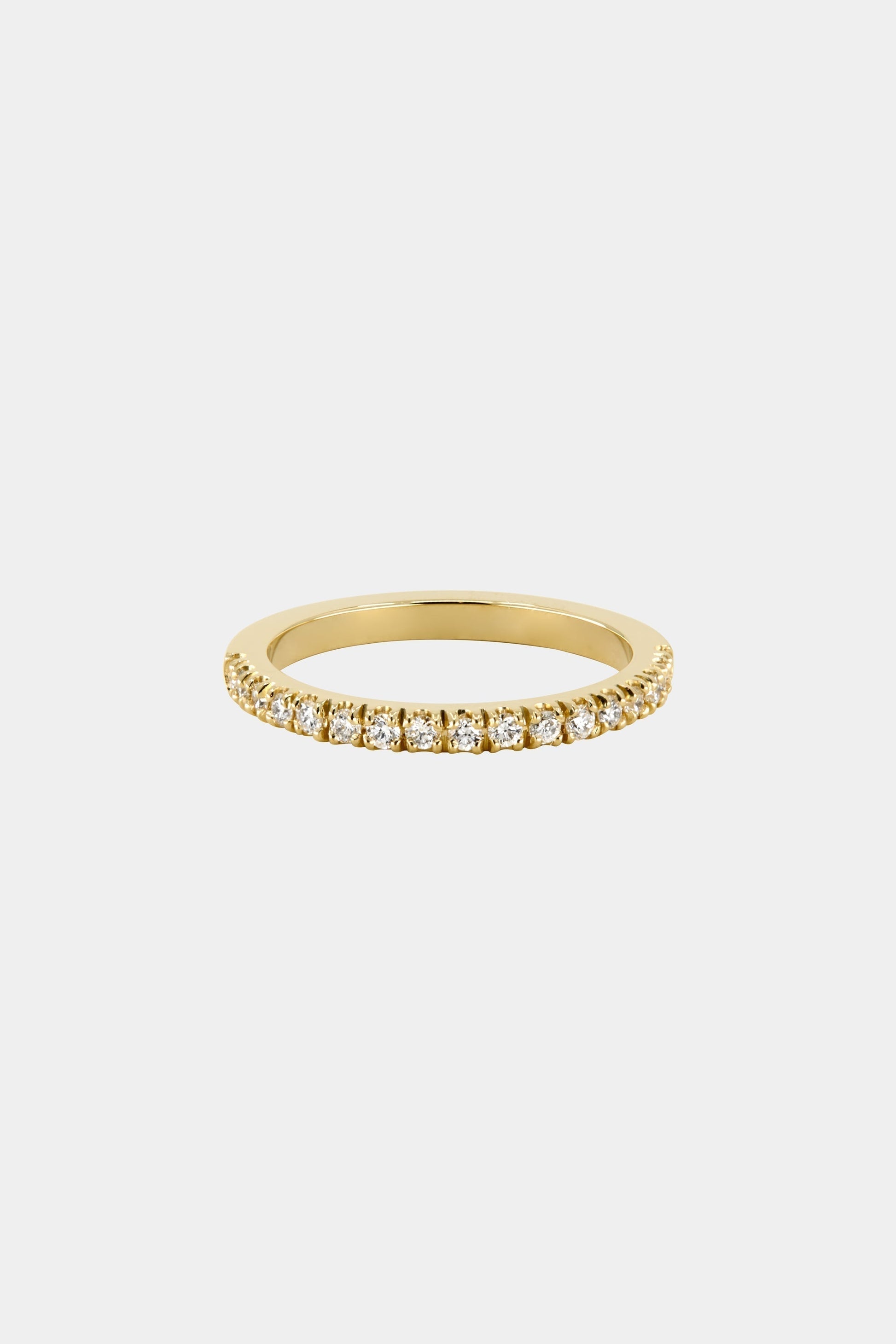 0.15 TCW Round Milgrain Lab Grown Diamond Wedding Band