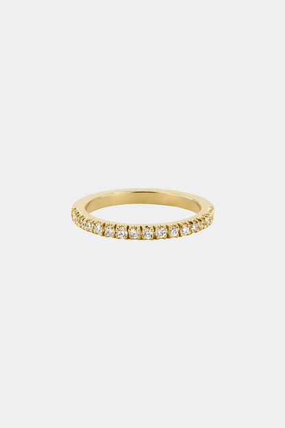 0.25ct Round Half Eternity Lab Grown Diamond Wedding Band