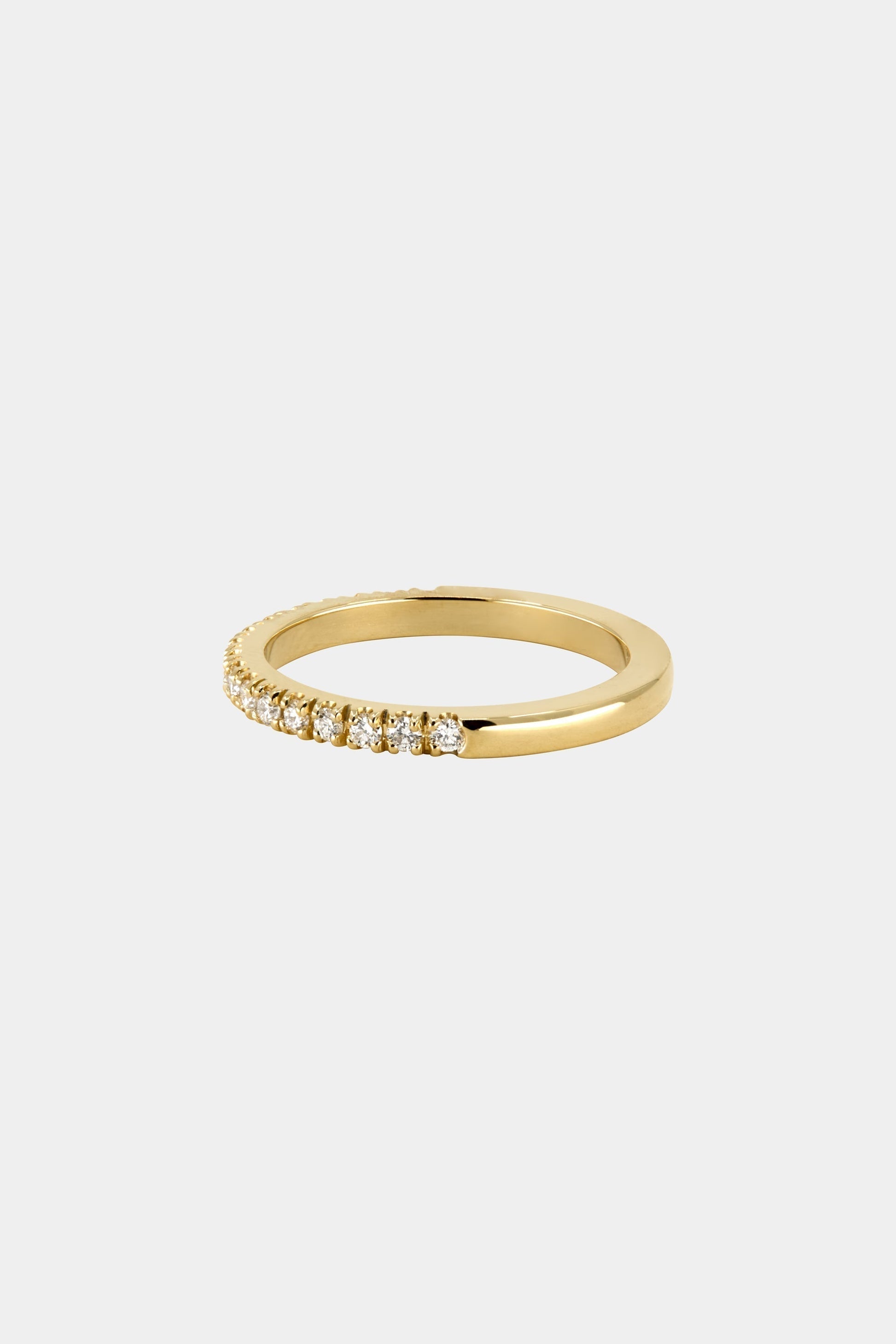 0.15 TCW Round Milgrain Lab Grown Diamond Wedding Band
