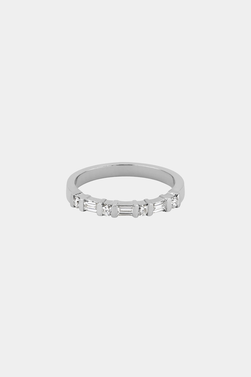 0.15 TCW Round Milgrain Lab Grown Diamond Wedding Band