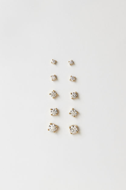 0.20ct Round Moissanite Stud Earrings