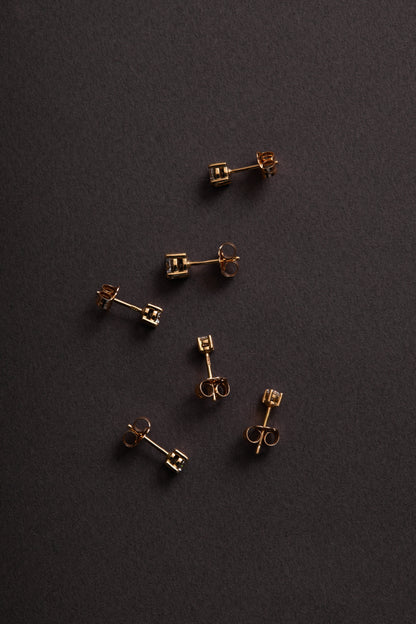 0.20ct Round Moissanite Stud Earrings