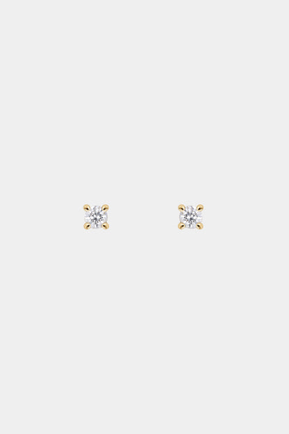 0.20ct Round Moissanite Stud Earrings