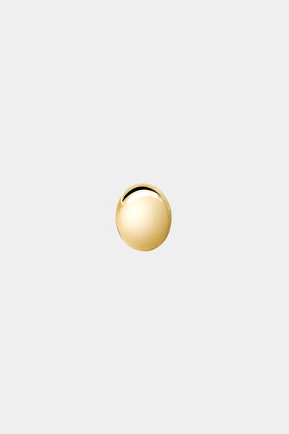 Vivienne Large Oval Stud Earrings