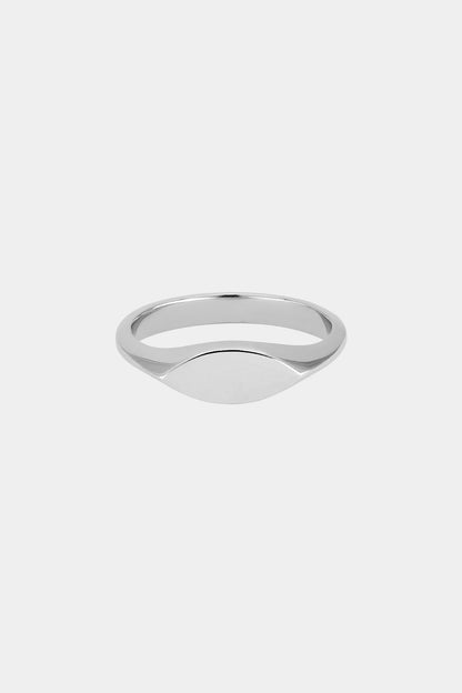 Mini Marquise Signet Ring