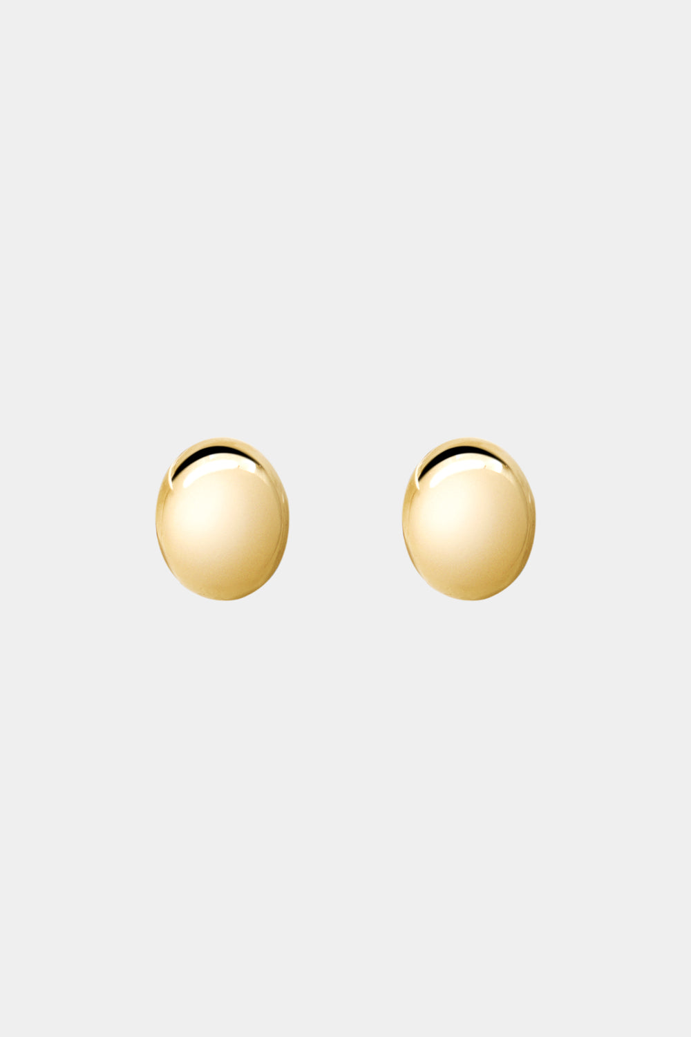 Vivienne Large Oval Studs | 925 Sterling Silver