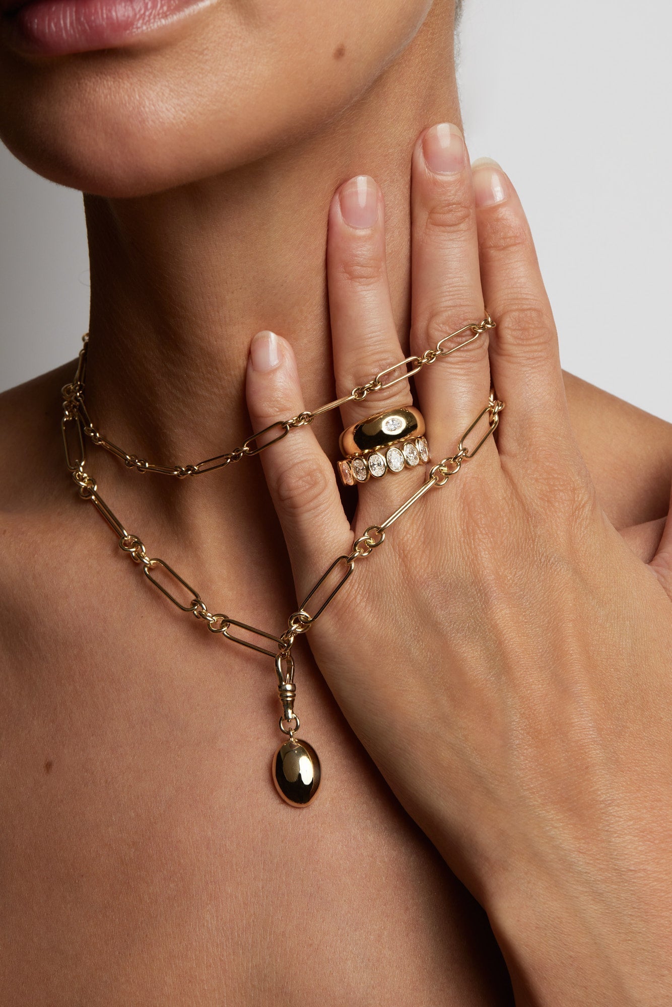 Vivienne Oval Attachment | Silver