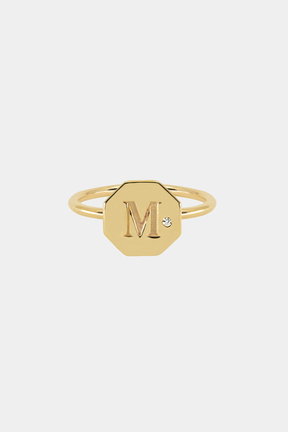 Letter Ring | 925 Sterling Silver