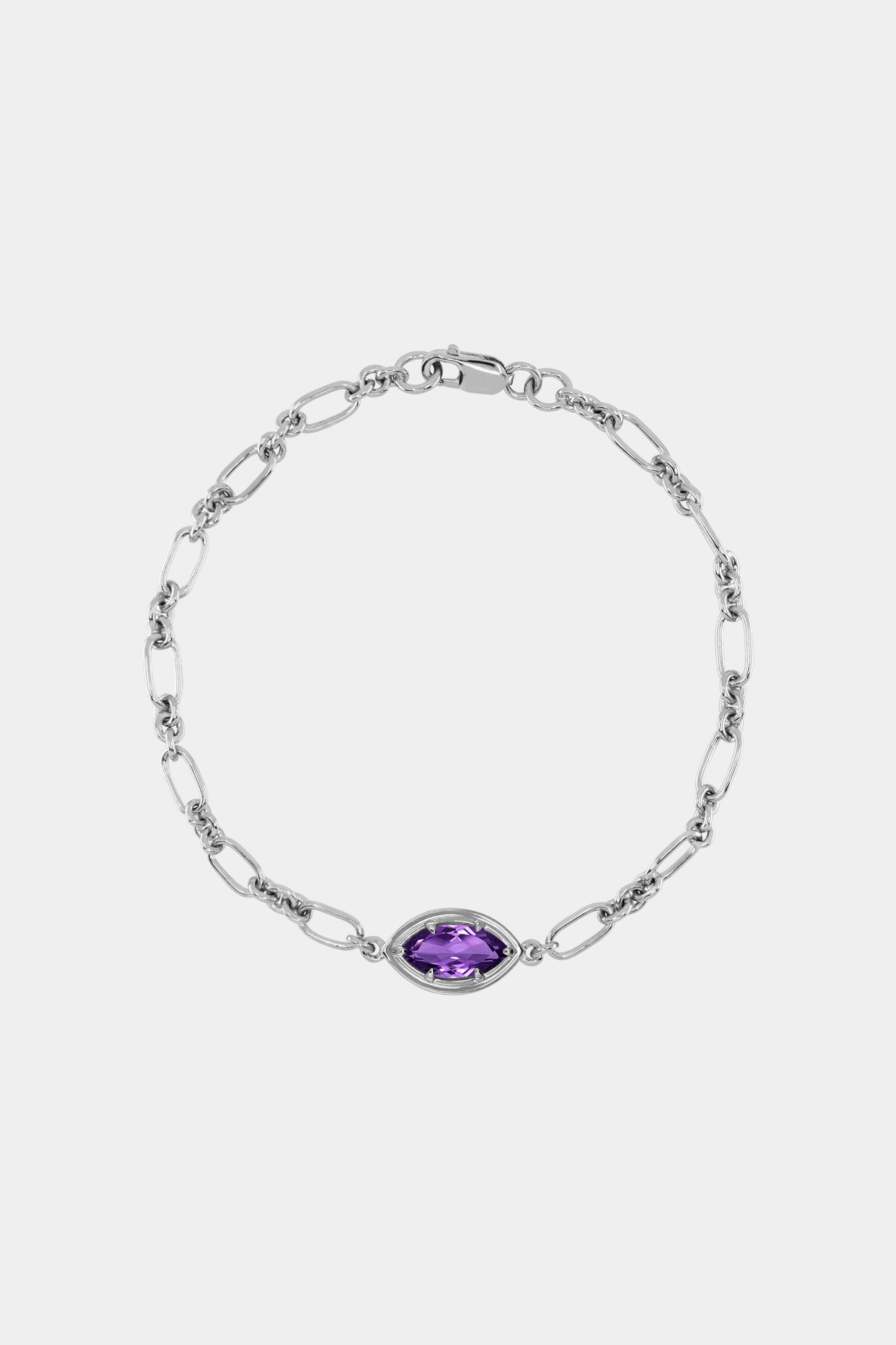 Roma Marquise Gemstone Bracelet | 925 Sterling Silver