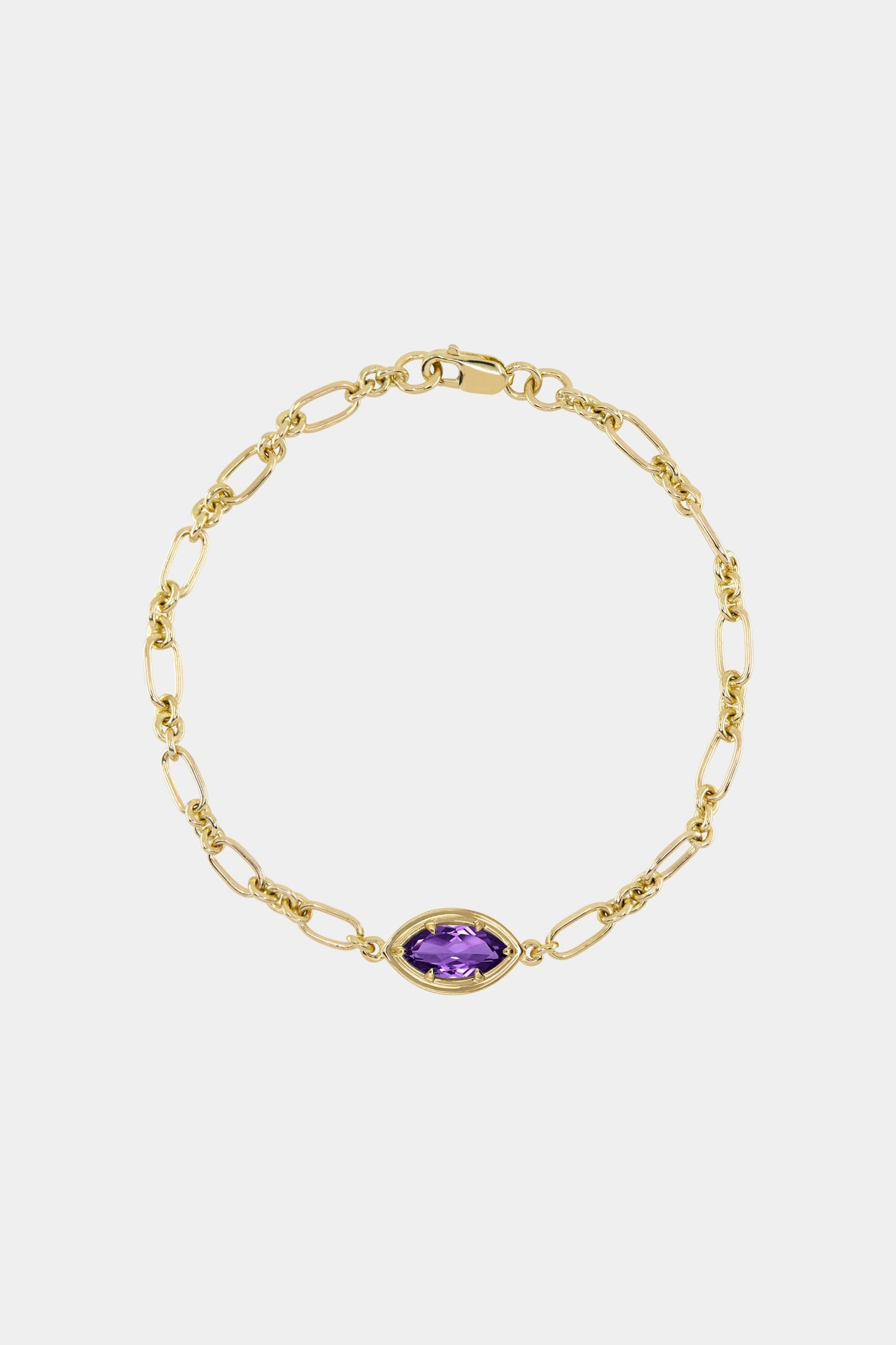 Roma Marquise Gemstone Bracelet | 925 Sterling Silver
