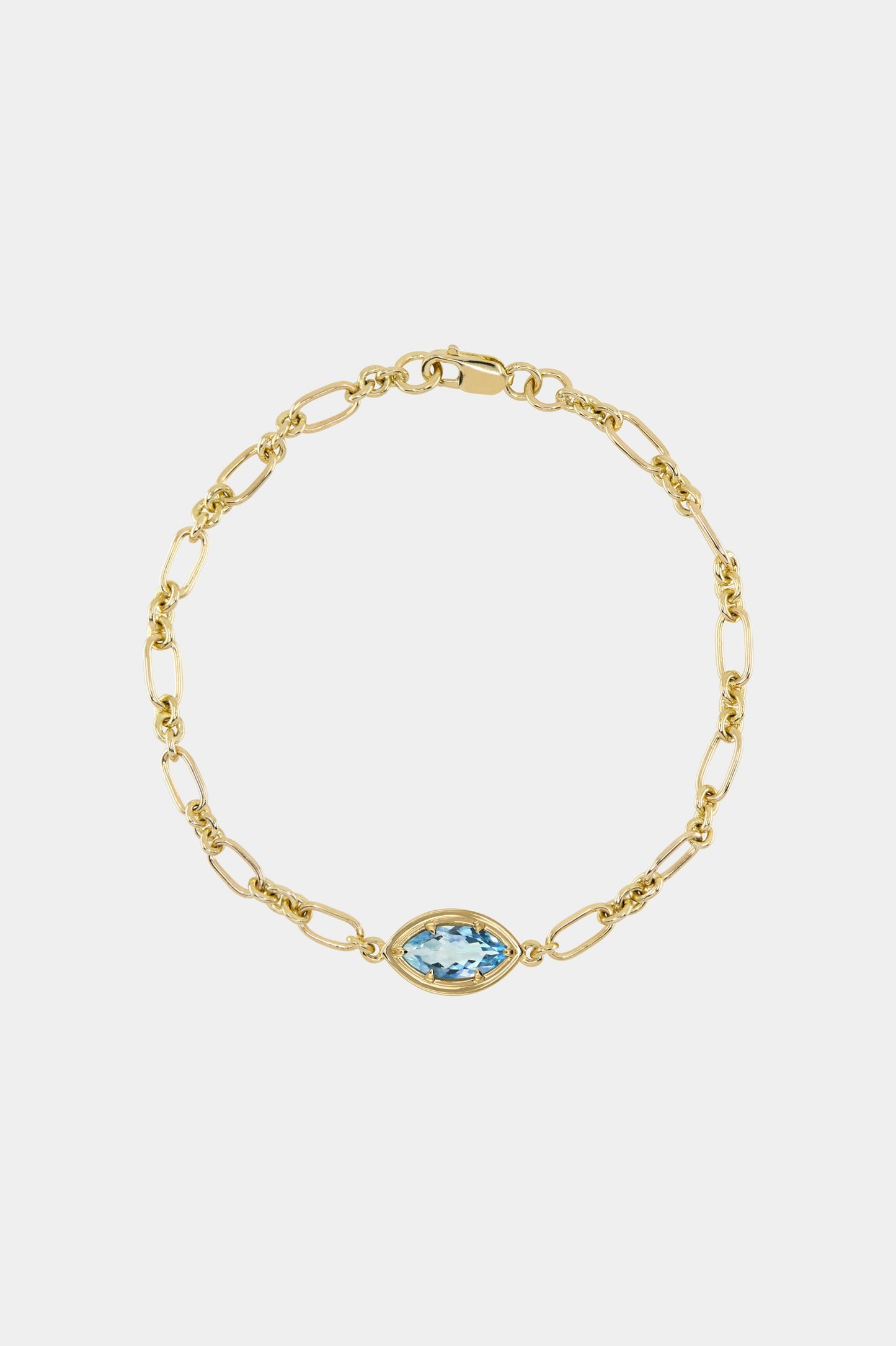Roma Marquise Gemstone Bracelet | 925 Sterling Silver
