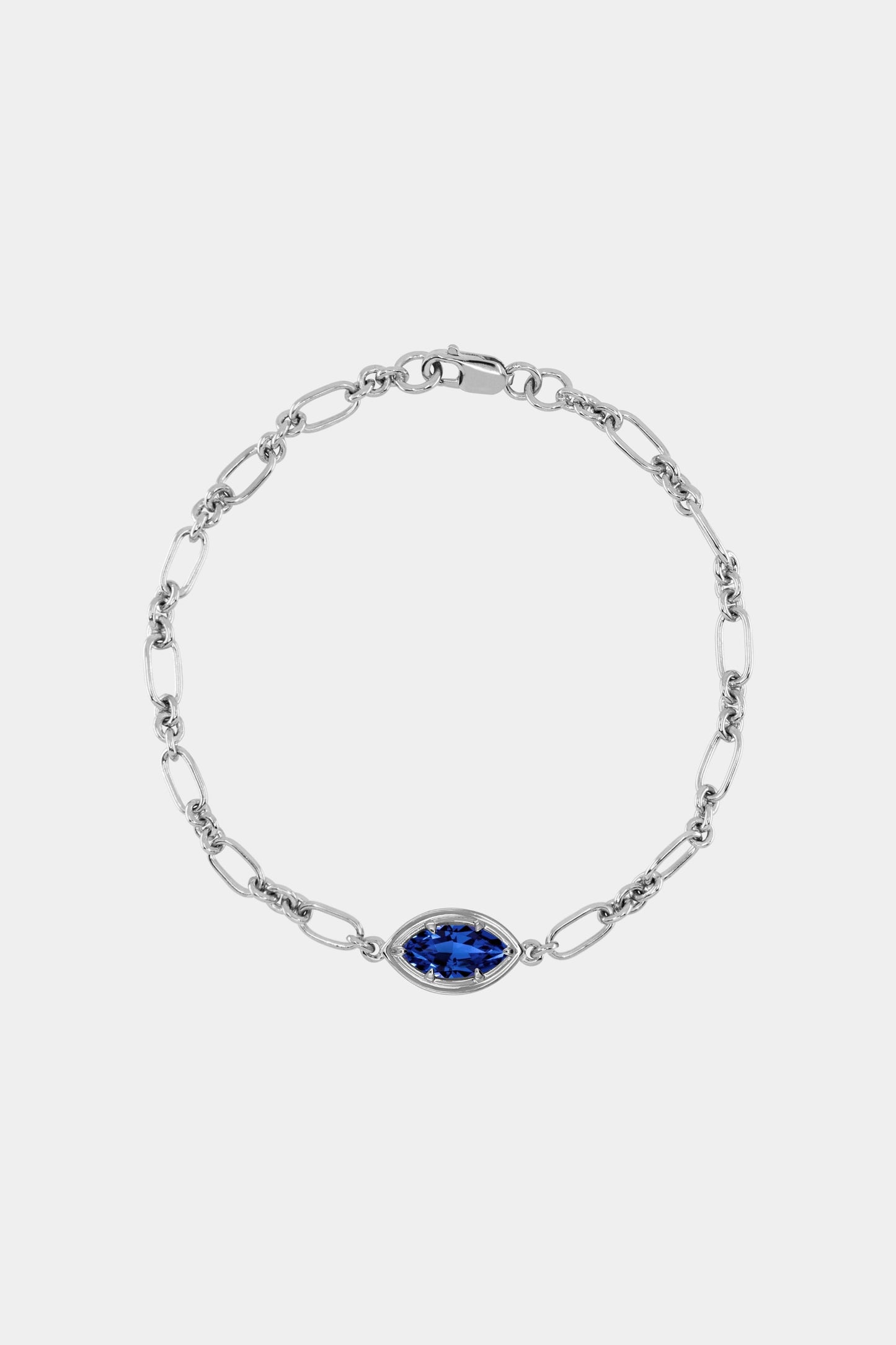 Roma Marquise Gemstone Bracelet | 925 Sterling Silver
