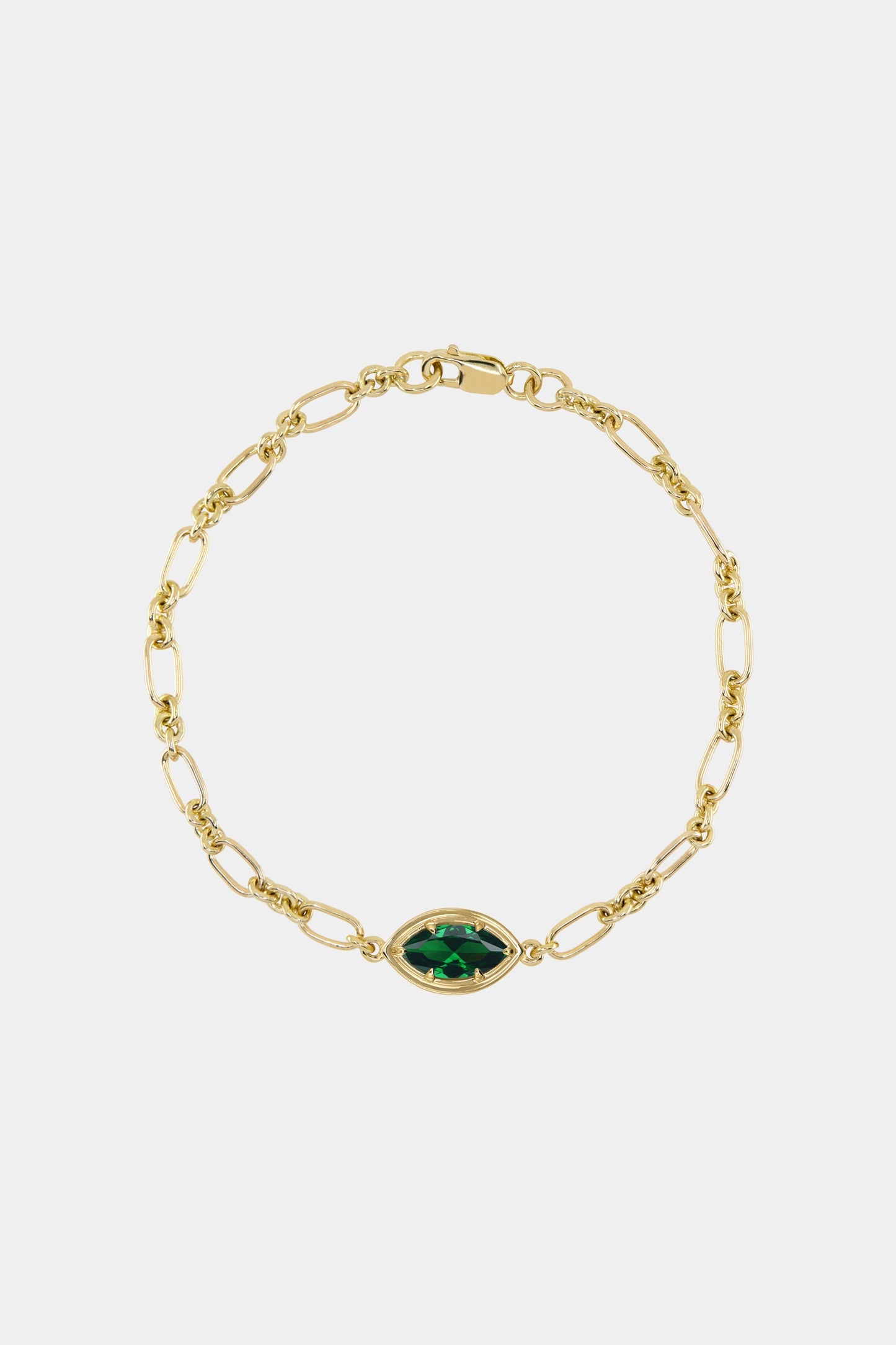 Roma Marquise Gemstone Bracelet | 925 Sterling Silver