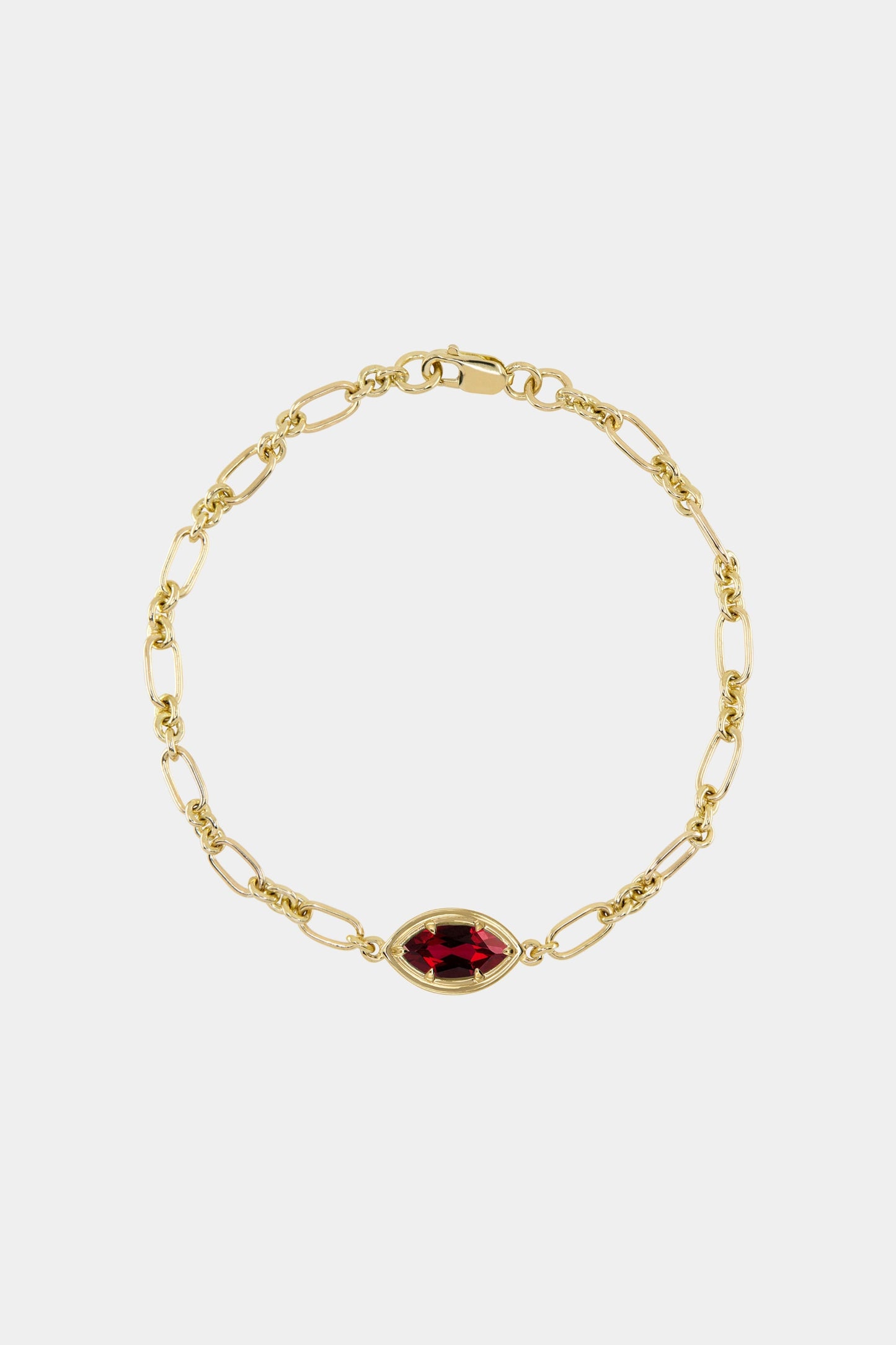 Roma Marquise Gemstone Bracelet | 925 Sterling Silver