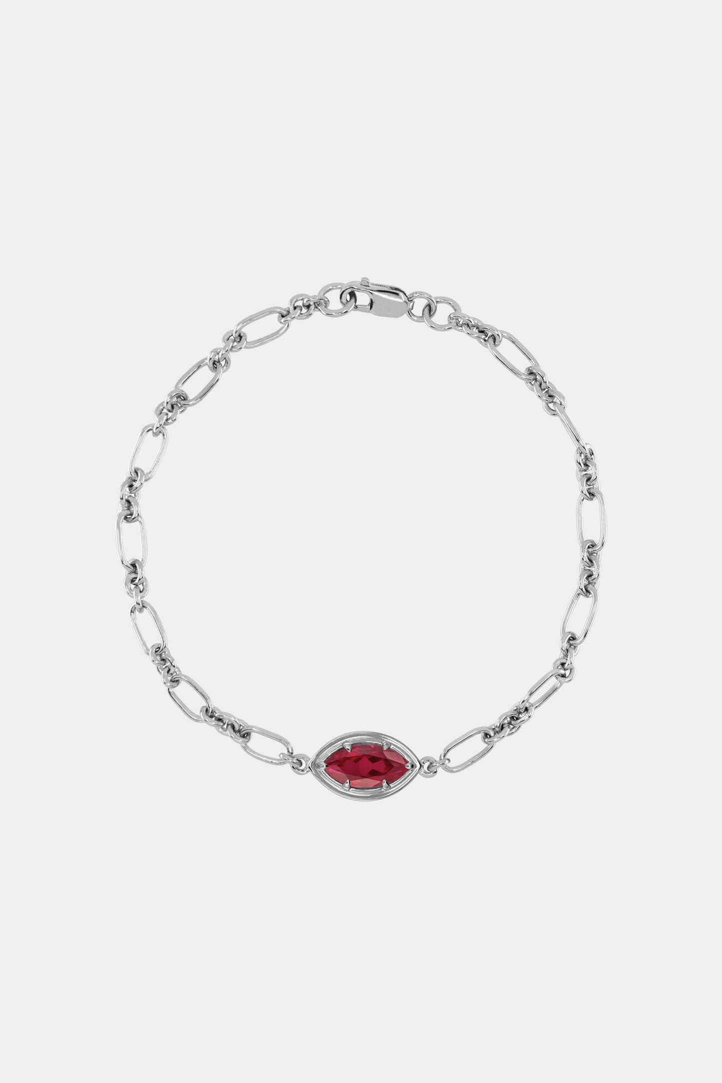 Roma Marquise Gemstone Bracelet | 925 Sterling Silver