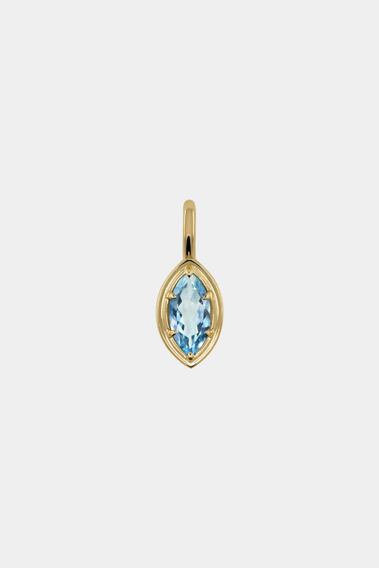 Roma Marquise Gemstone Pendant | 925 Sterling Silver