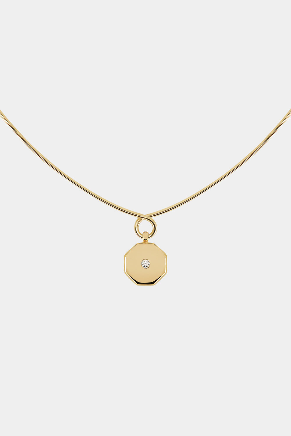 Omega Loop Necklace | 925 Sterling Silver, Customise