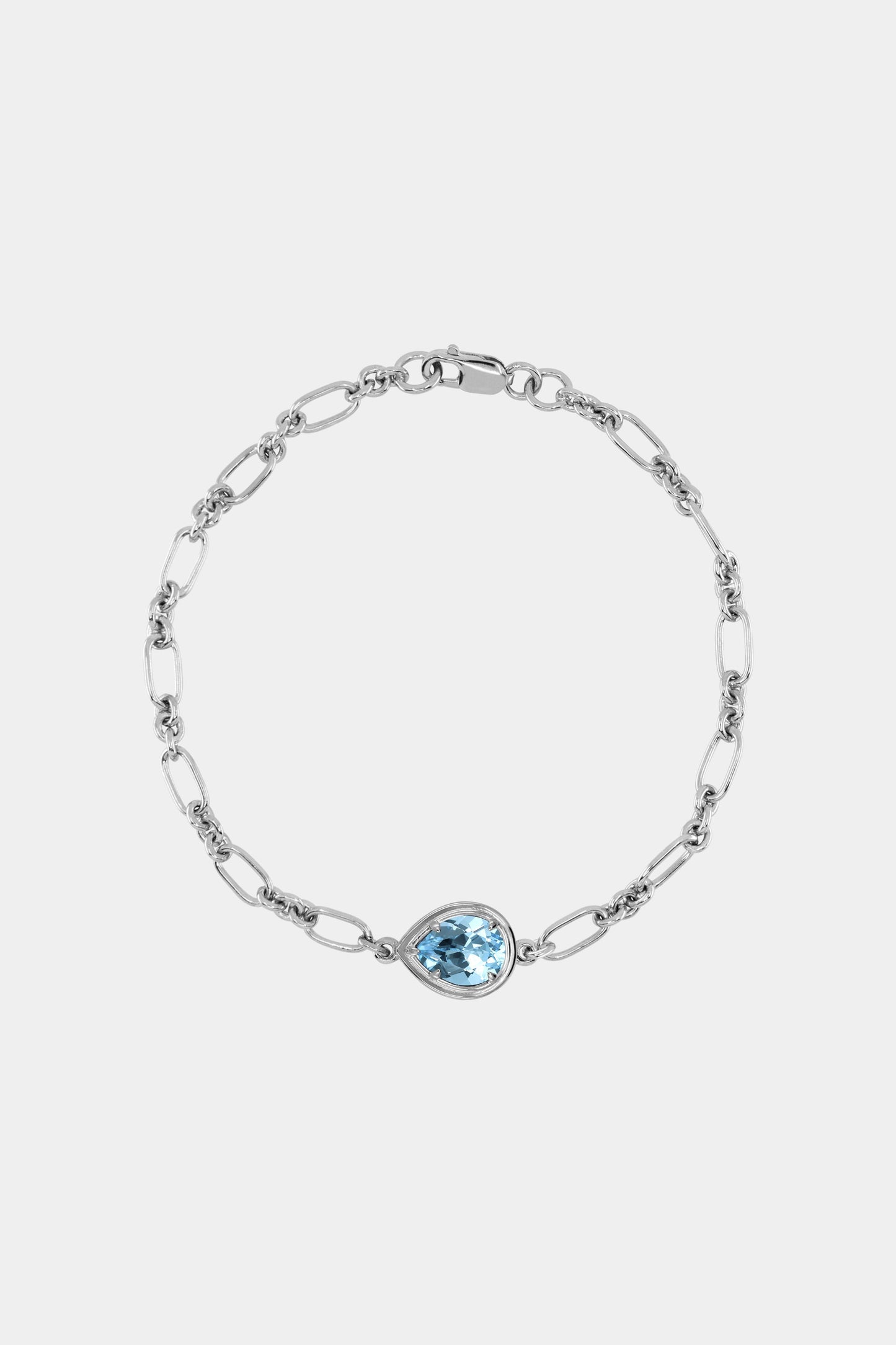 Roma Pear Gemstone Bracelet | 925 Sterling Silver