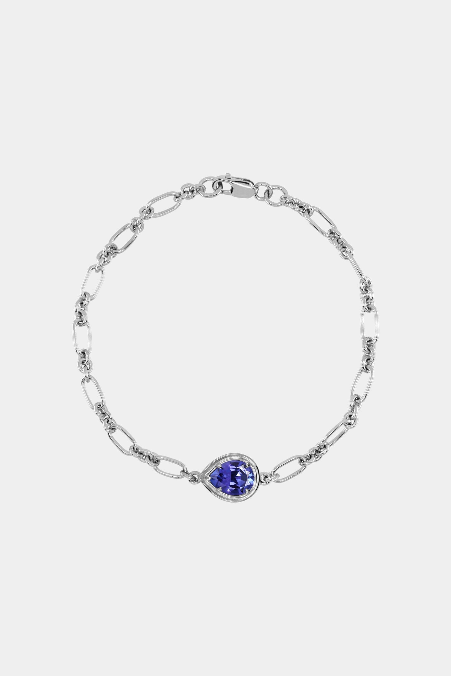 Roma Pear Gemstone Bracelet | 925 Sterling Silver