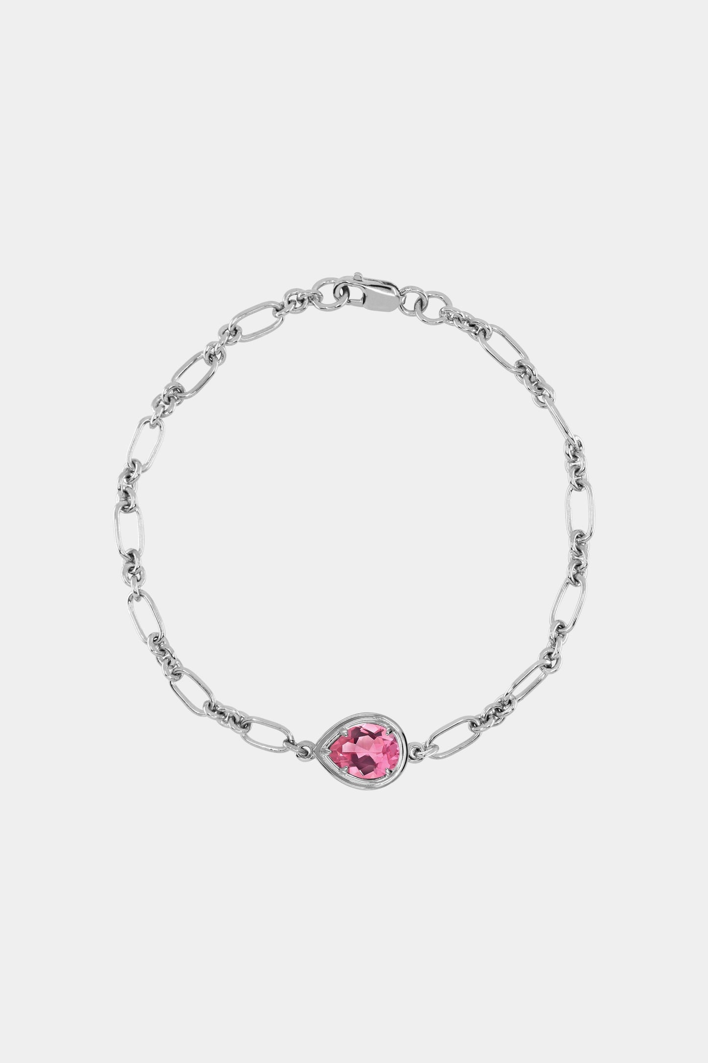 Roma Pear Gemstone Bracelet | 925 Sterling Silver
