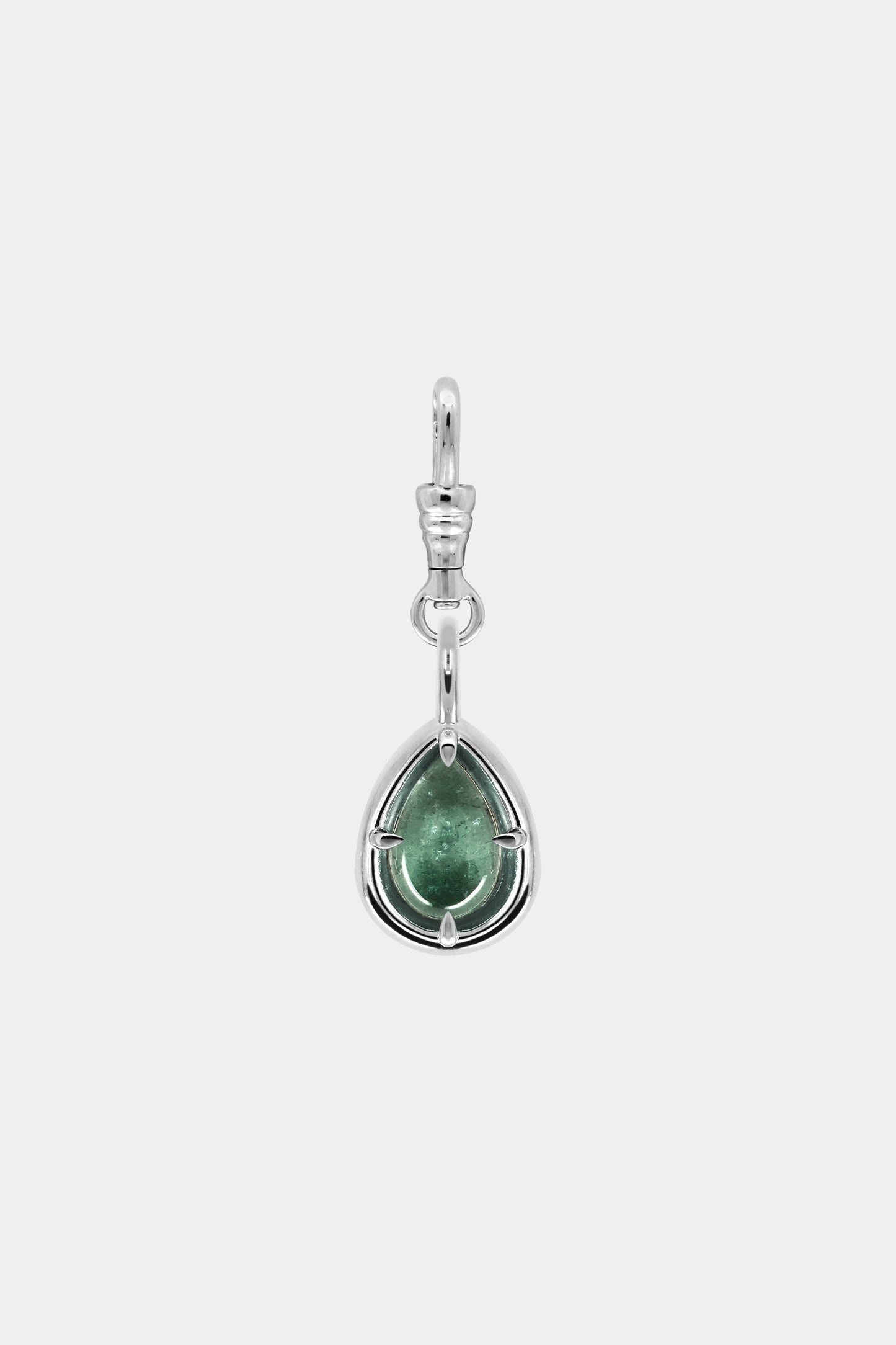 Pear Tourmaline Pendant | 925 Sterling Silver