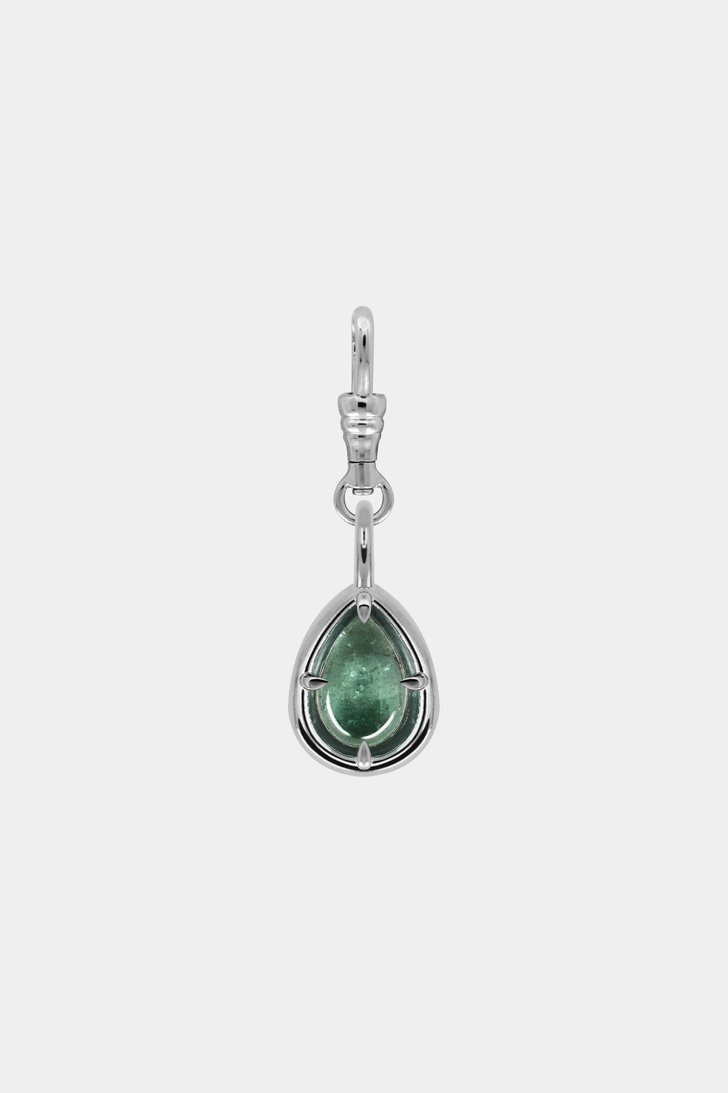 Pear Tourmaline Pendant | 925 Sterling Silver