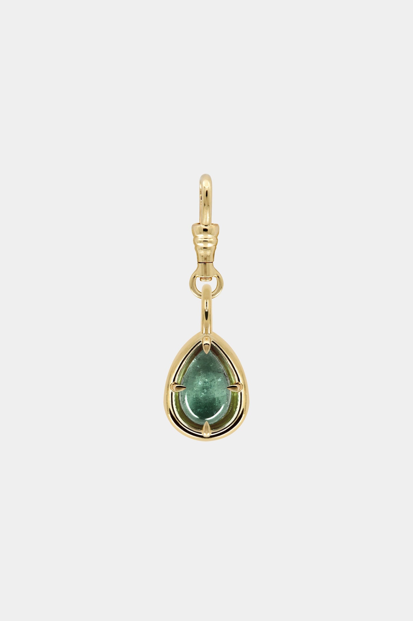 Pear Tourmaline Pendant | 925 Sterling Silver