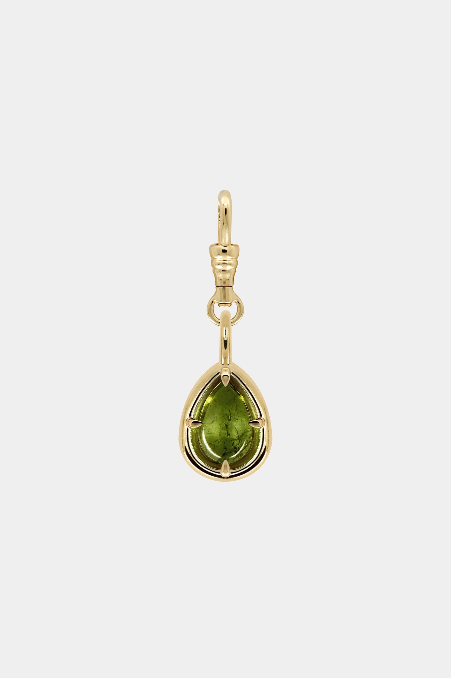 Pear Tourmaline Pendant | 925 Sterling Silver
