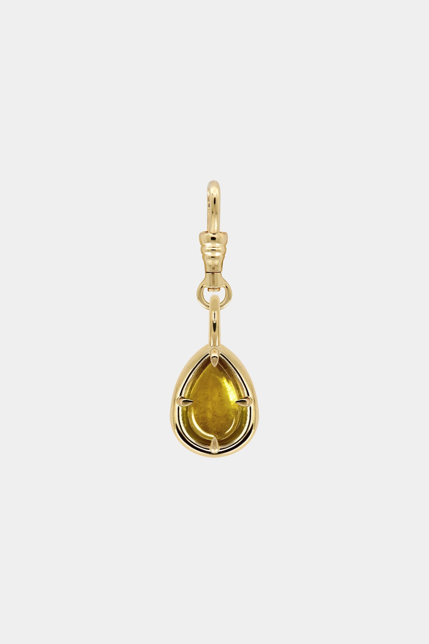 Pear Tourmaline Pendant | 925 Sterling Silver