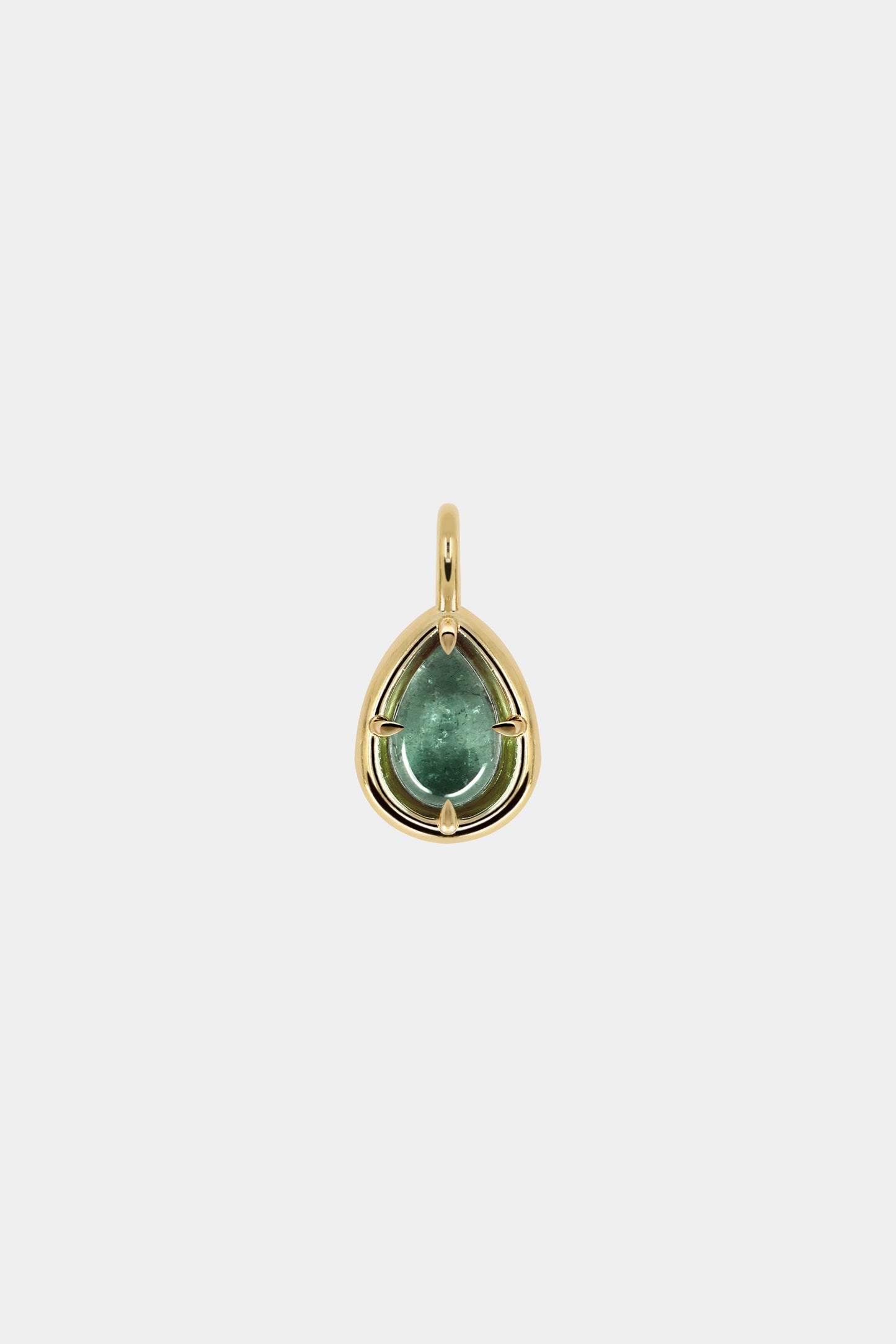 Pear Tourmaline Pendant | 925 Sterling Silver