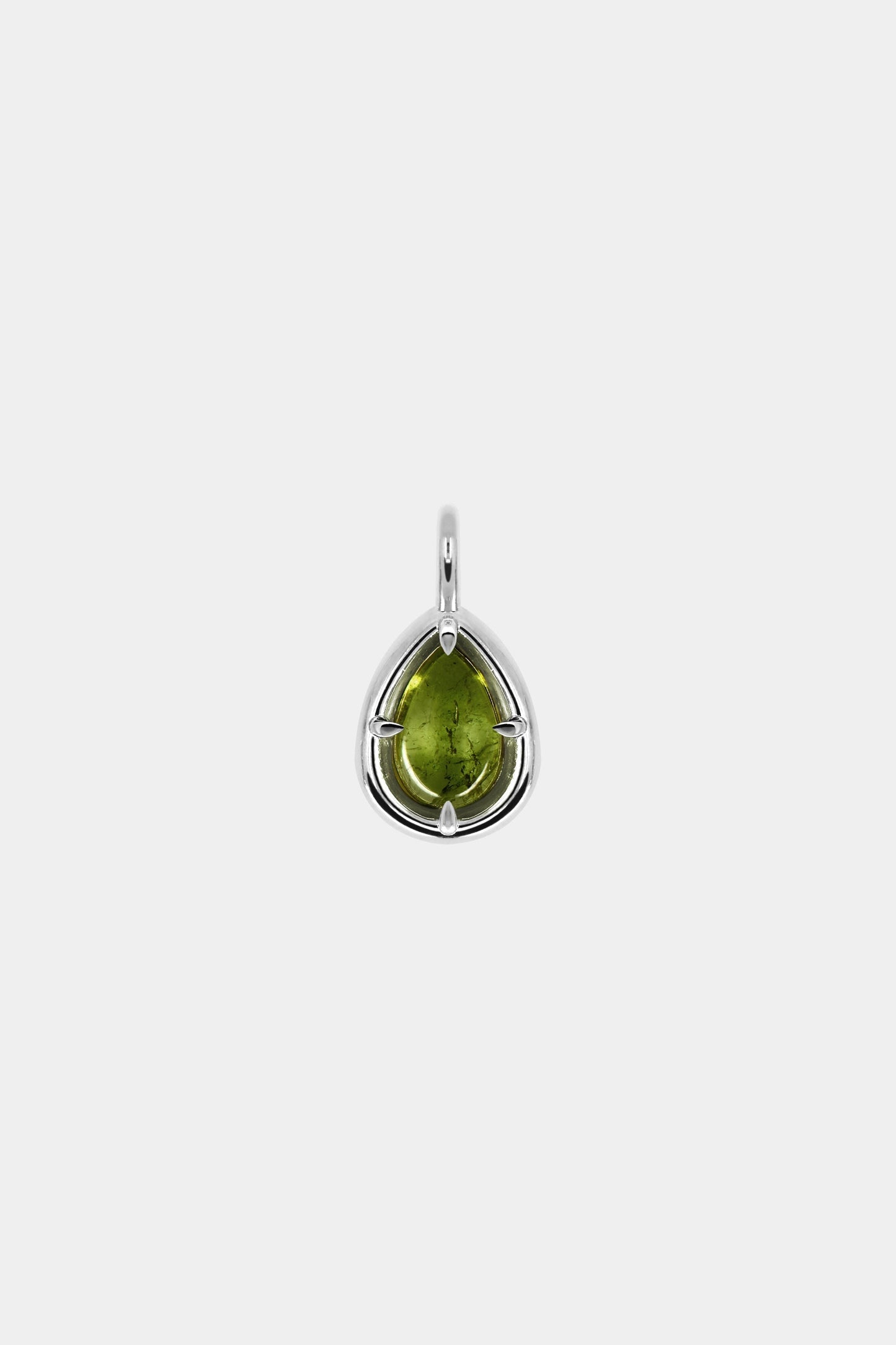 Pear Tourmaline Pendant | 925 Sterling Silver