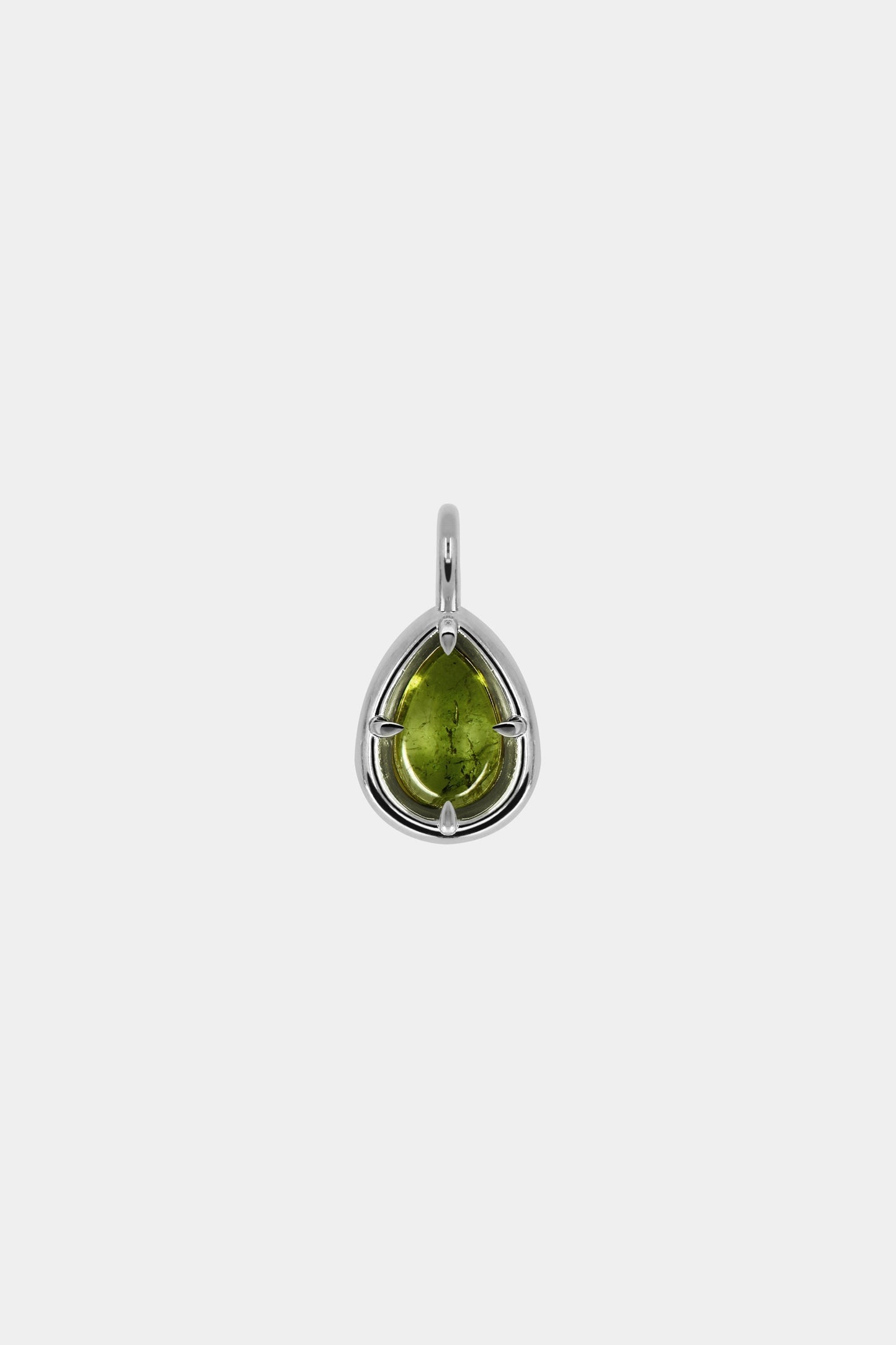 Pear Tourmaline Pendant | 925 Sterling Silver