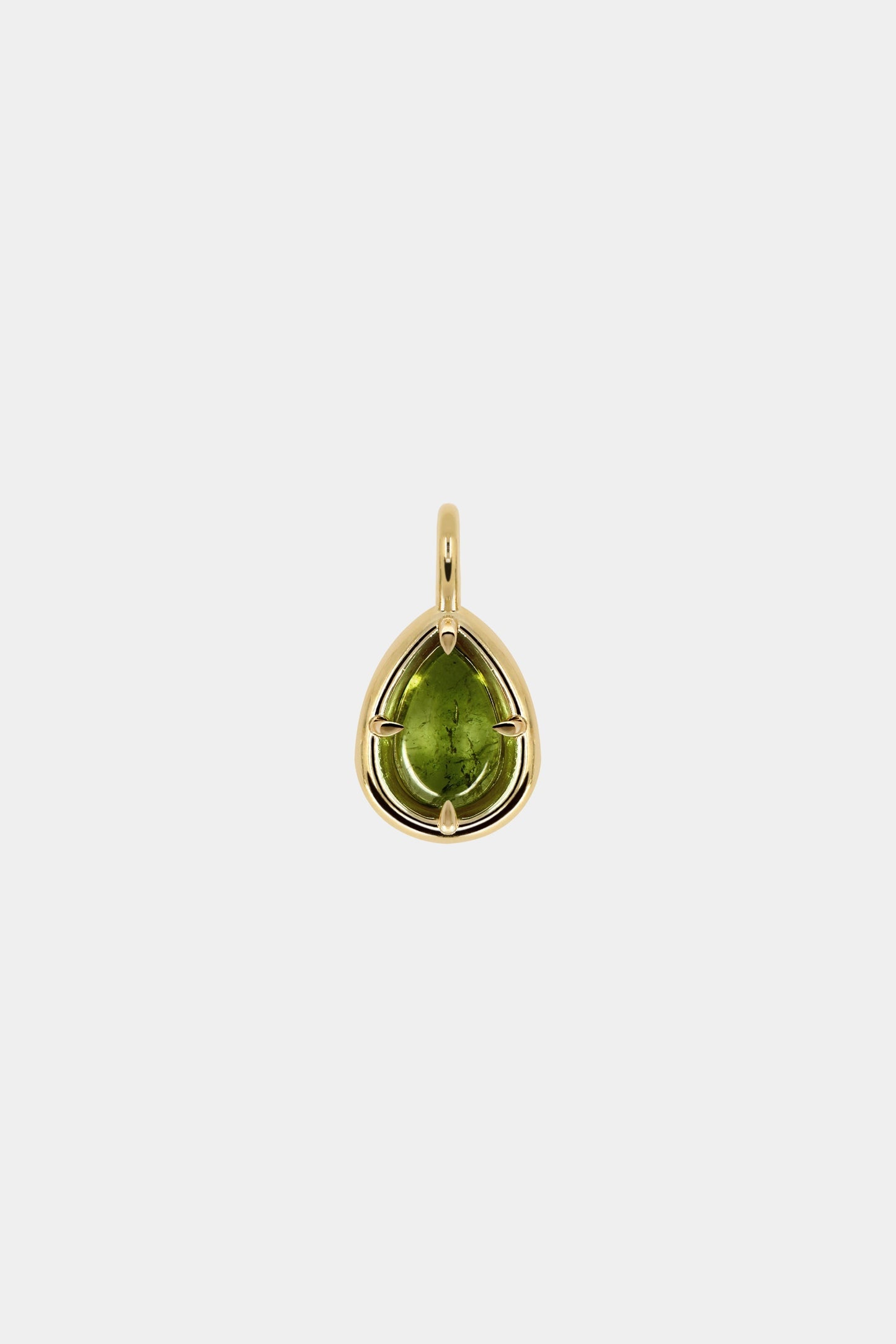 Pear Tourmaline Pendant | 925 Sterling Silver
