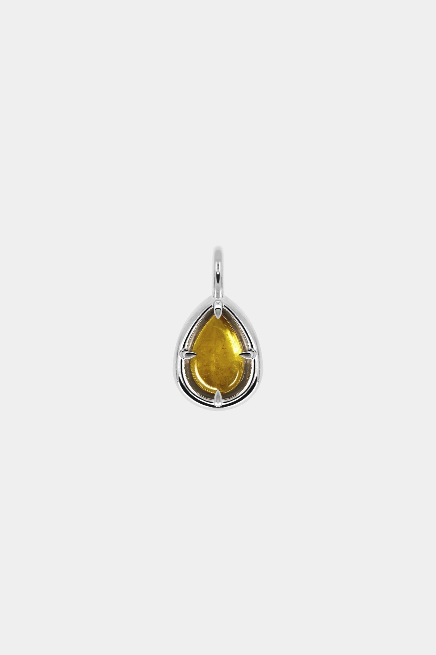 Pear Tourmaline Pendant | 925 Sterling Silver