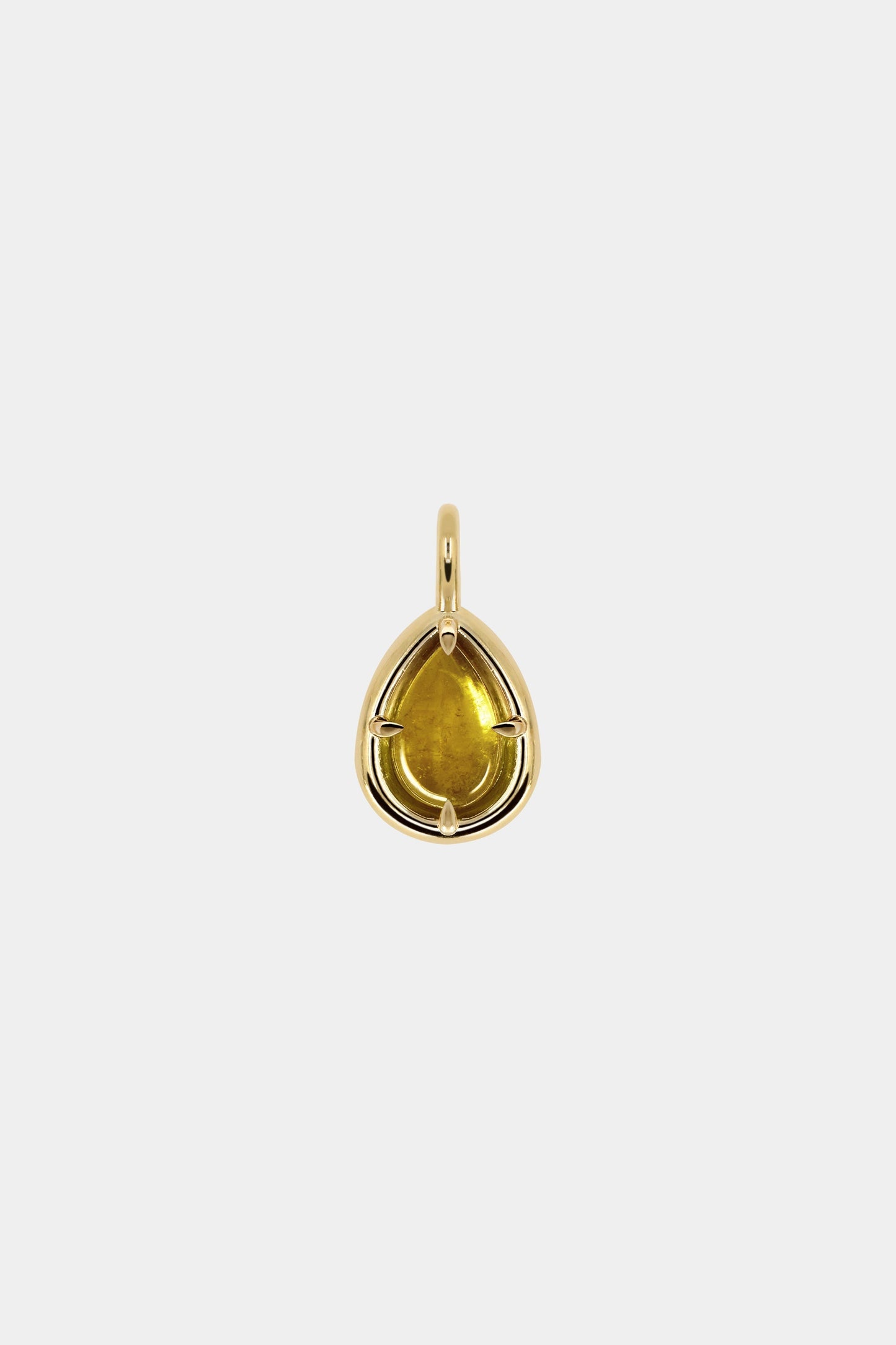 Pear Tourmaline Pendant | 925 Sterling Silver