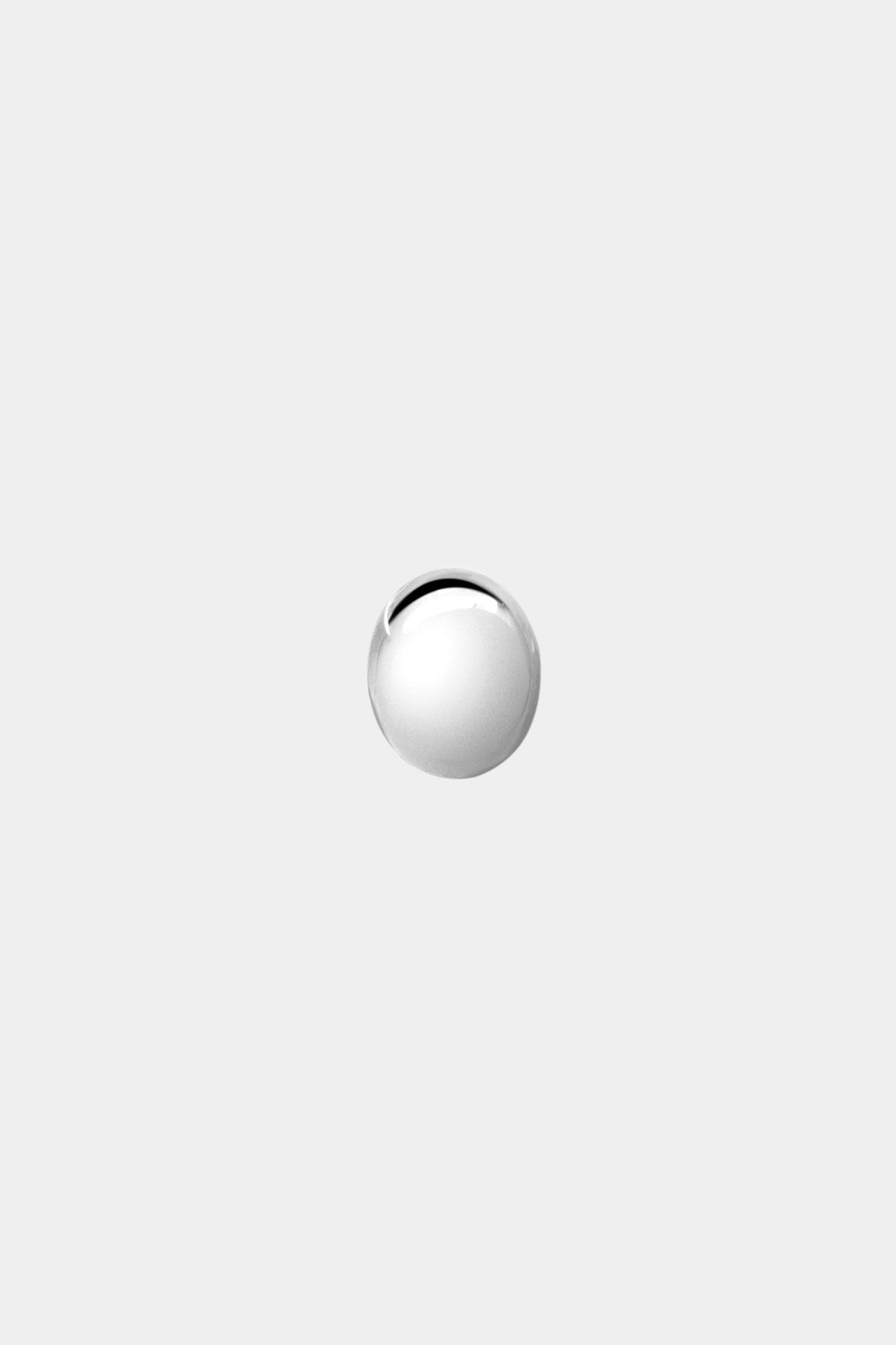 Vivienne Large Oval Studs | 925 Sterling Silver