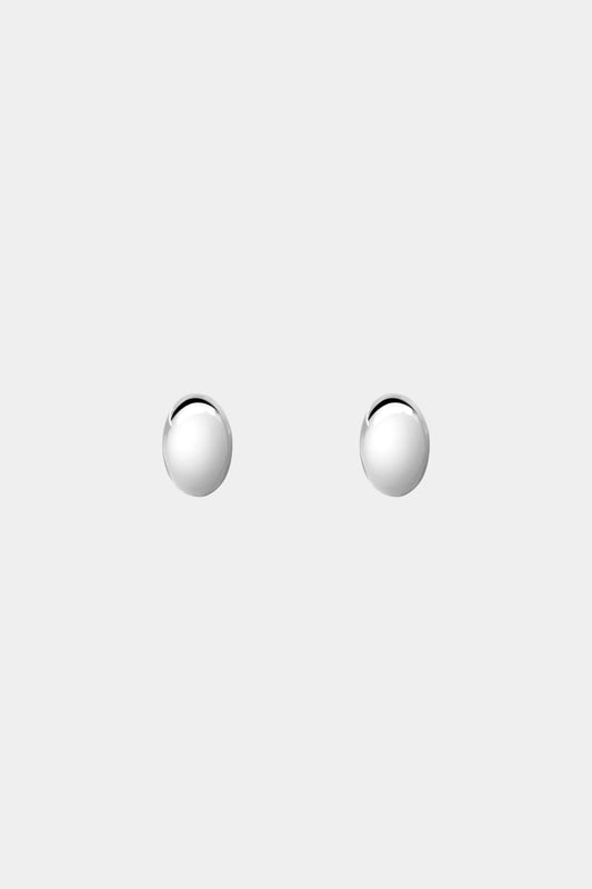 Vivienne Small Oval Studs | 925 Sterling Silver