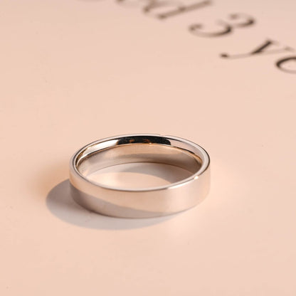 0.05 TCW Round Lab Grown Diamond Minimalist Men's Wedding Band