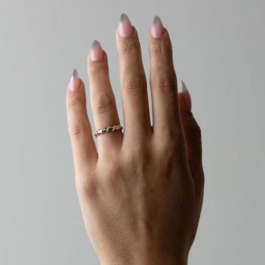 0.15 TCW Round Eternity Lab Grown Diamond Wedding Band