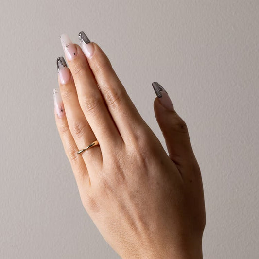 Moon Curved Wedding Band
