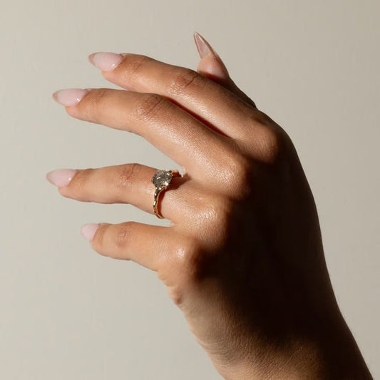 1.81 CT Round Solitaire Lab Grown Diamond Engagement Ring
