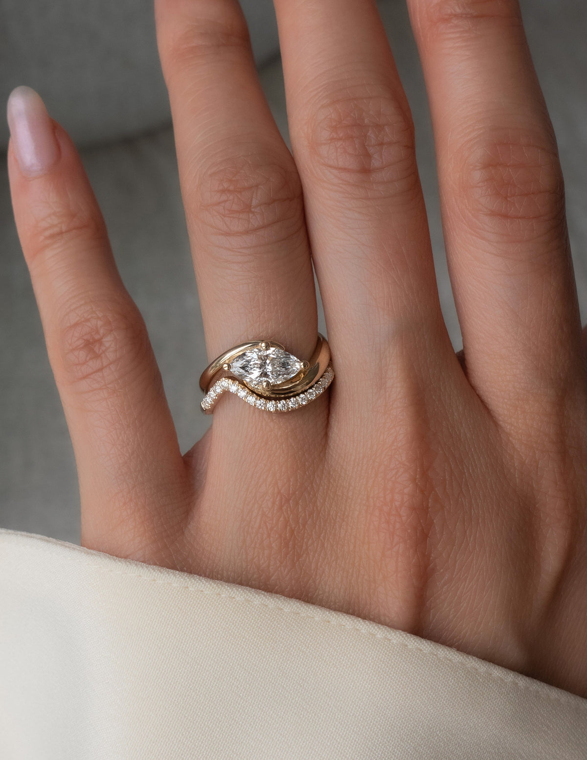 1.5 CT Marquise Cut Lab Grown Diamond Solitaire Engagement Ring