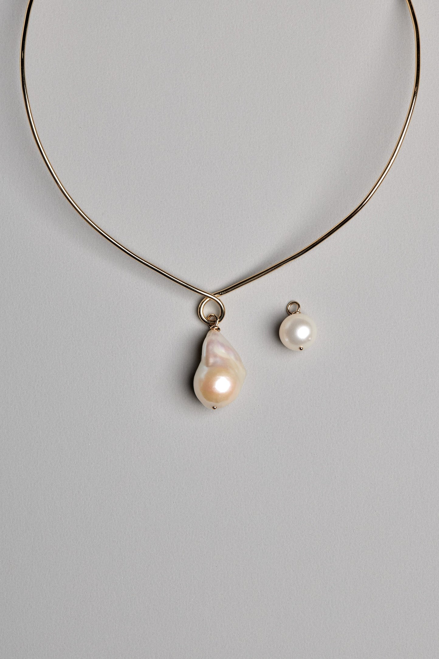 Omega Loop Necklace | 925 Sterling Silver, Customise