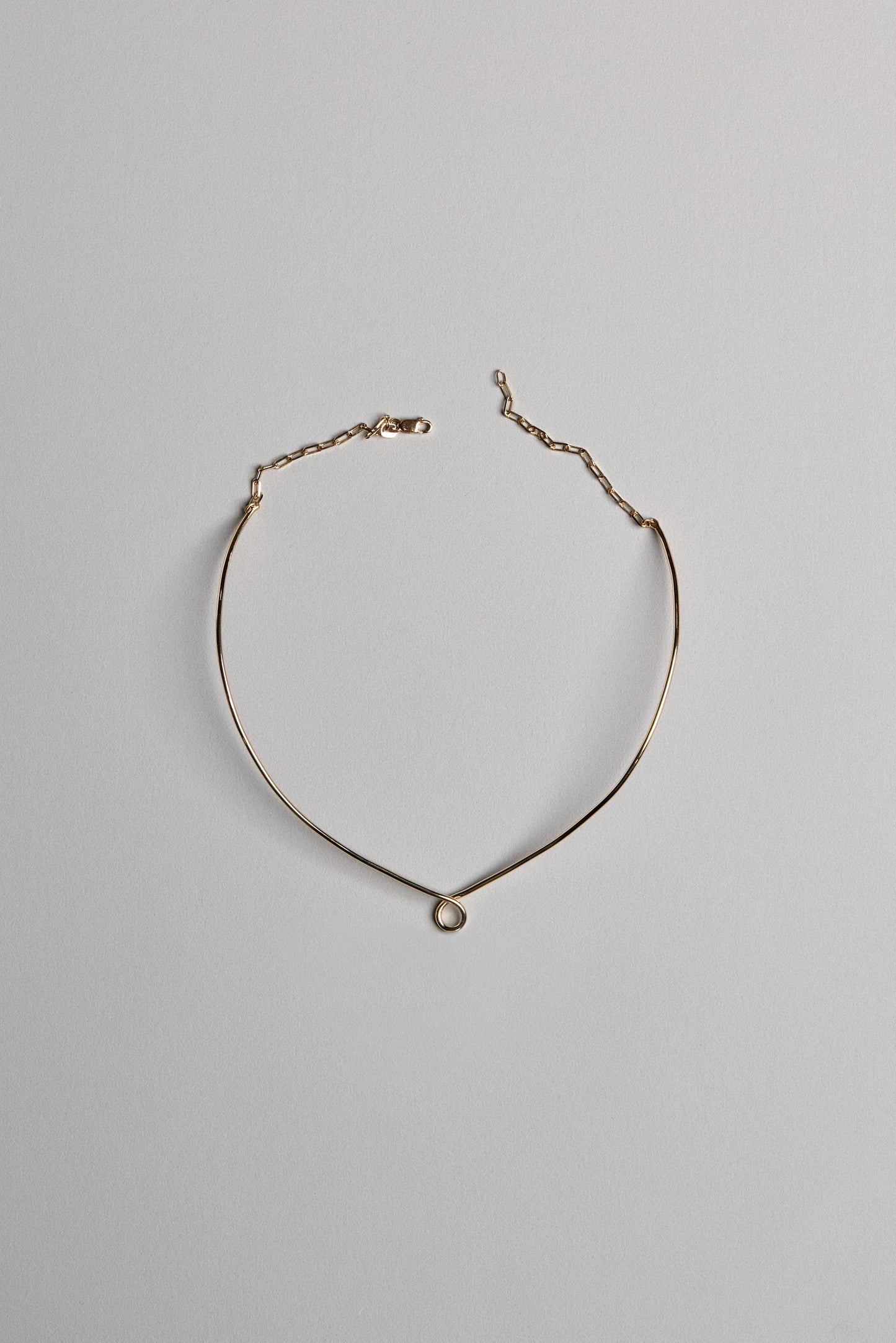 Omega Loop Necklace | 925 Sterling Silver, Customise