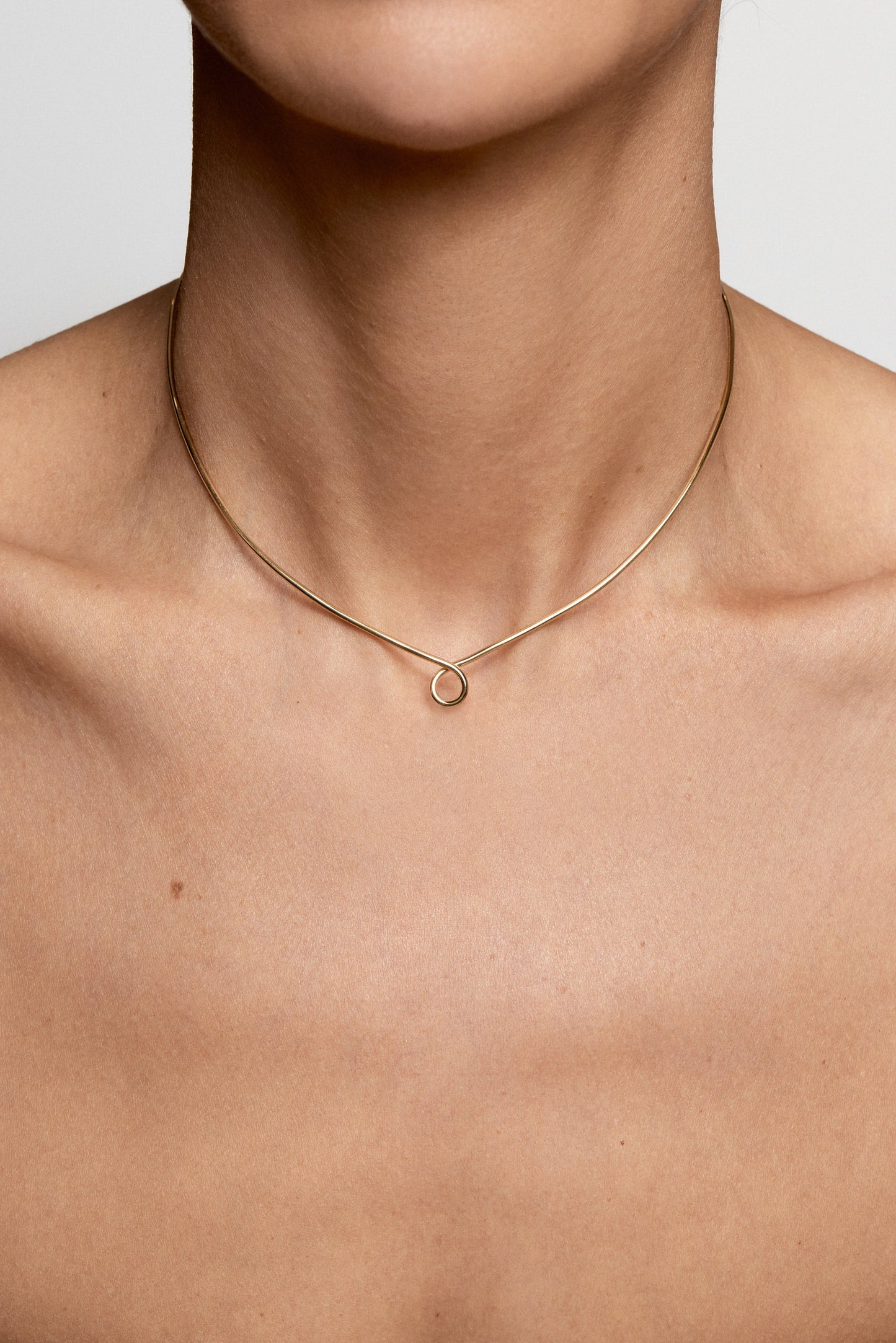 Omega Loop Necklace | 925 Sterling Silver, Customise